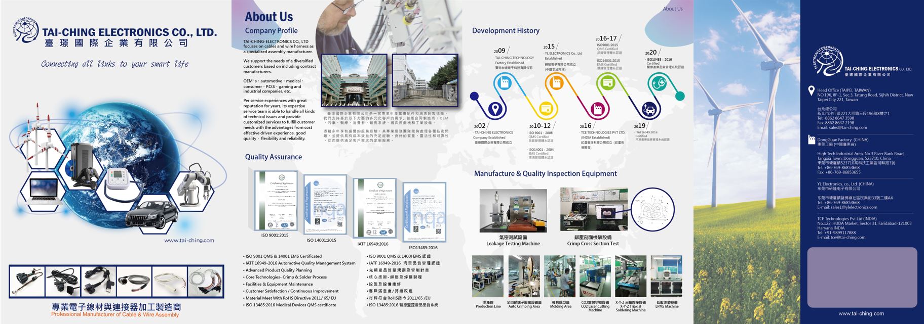 電纜組件製造商 - 臺璟國際是一家專業的線材整合加工廠